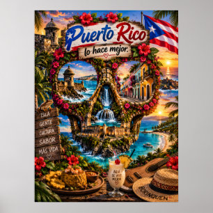 Puerto Rico Skull Art Print State of Mind