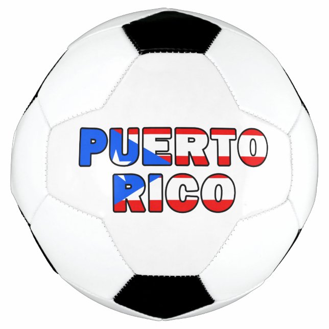 Puerto Rico Soccer Ball (Front)