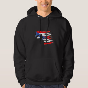 Puerto Rico Soldier Salute Veteran Patriot Hoodie
