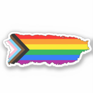 Puerto Rico State Pride LGBTQ Progress Pride