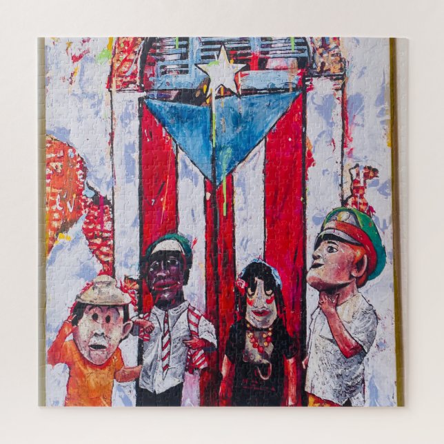 Puerto Rico Street Art  Jigsaw Puzzle (Vertical)