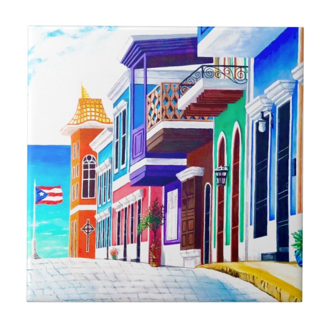 Puerto Rico Tile (Front)