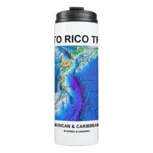 Puerto Rico Trench Where North American Caribbean Thermal Tumbler
