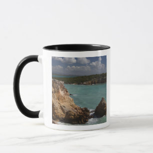 Puerto Rico, West Coast, Cabo Rojo, coastline 3 Mug