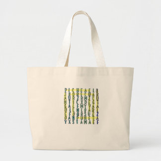 PUERTO RICO WORD SEACRH LARGE TOTE BAG