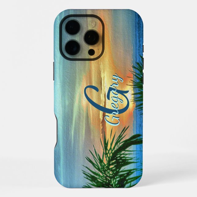 Puerto Sunset 1557 iPhone Case (Back)
