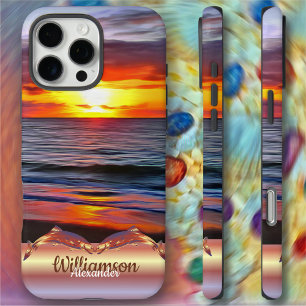Puerto Sunset 1739 iPhone 16 Pro Max Case