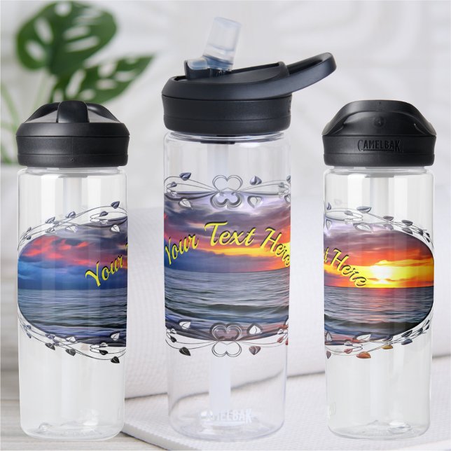 Puerto Sunset 1739 Water Bottle (Creator Uploaded)