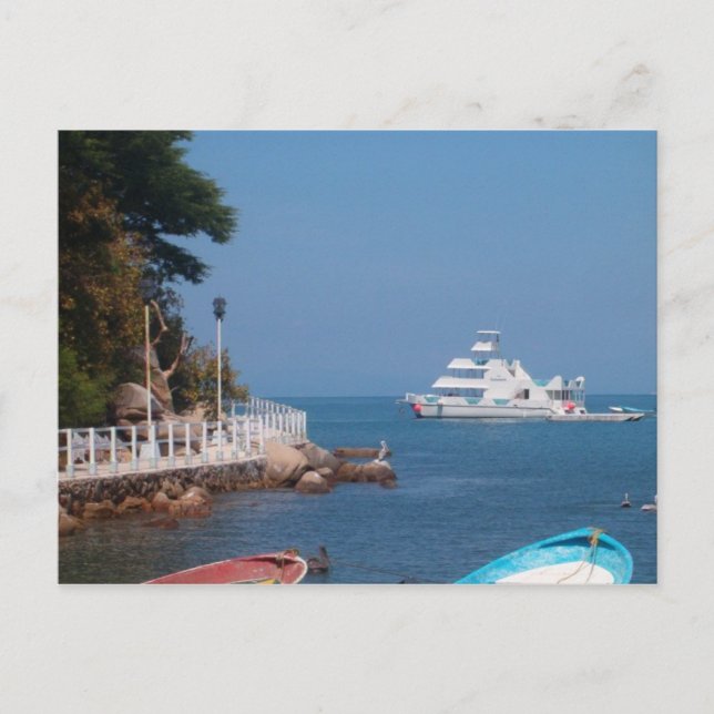 puerto vallarta island postcard (Front)