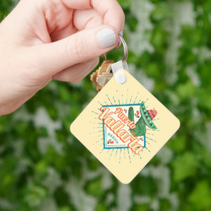 Puerto Vallarta Jalisco Mexico dancing cactus Lugg Keychain