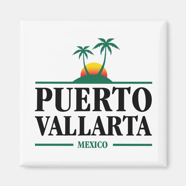 Puerto Vallarta Mexico Magnet (Front)