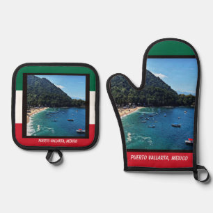 Puerto Vallarta, Mexico  Oven Mitt & Pot Holder Set