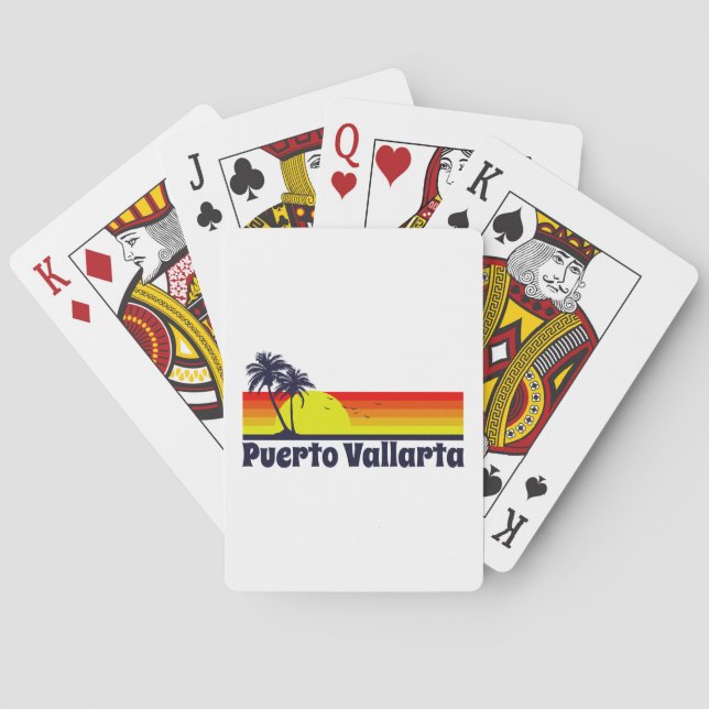 Puerto Vallarta Playing Cards (Back)