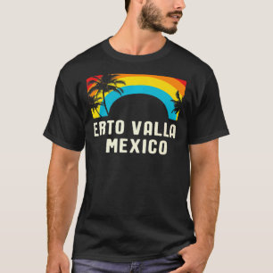 Puerto Vallarta Retro Rainbow Vacation Souvenir Me T-Shirt