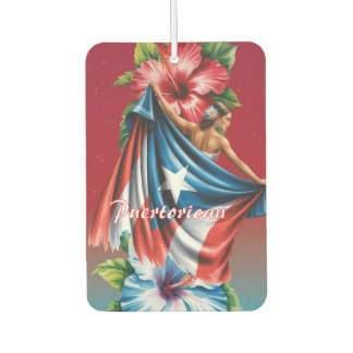 Puertorico Girly Island Hibiscus Air Freshener