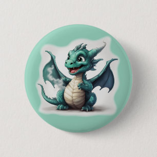 Puff The Little Magic Dragon 2 Inch Round Button