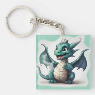 Puff The Little Magic Dragon Keychain