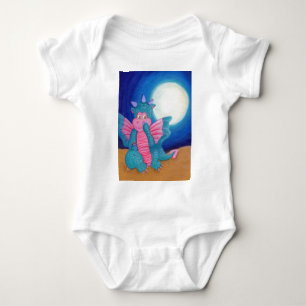 Puff The Magic Dragon Baby Bodysuit