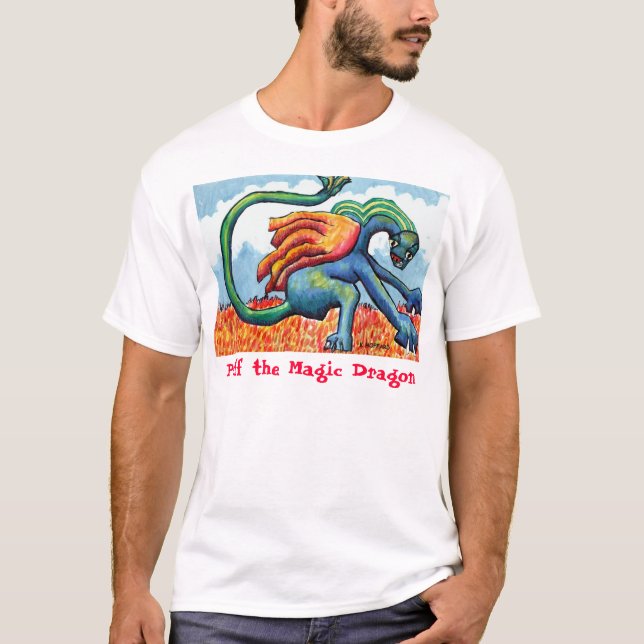 "Puff the Magic Dragon" T-Shirt (Front)