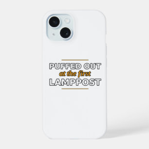 Puffed Out at the First Lamppost Phone Case