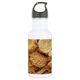 Puffed Rice Cakes ~ Asian Sweets Desserts Food 532 Ml Water Bottle