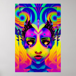 Puffed Up with the Techno-Arts - Ken Gauge Art Poster