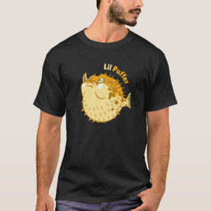 Puffer Fish I Lil Puffer I Fish Sea Creature Diver T-Shirt