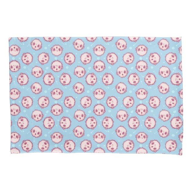 Puffer Fish Pillowcase (Front)