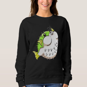 Puffer Fish Pufferfish Blowfish Balloonfish Sweatshirt