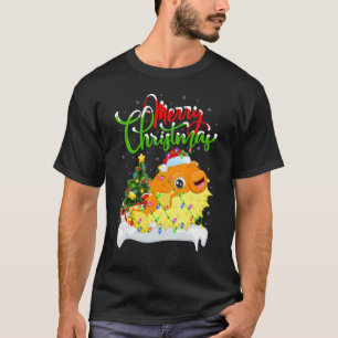 Puffer Fish Xmas Decorations Puffer Fish Christm T-Shirt