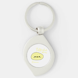 Pufferfish Cute Mochi Funny Animal Mochi Keychain