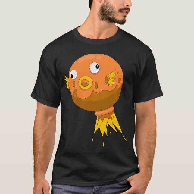 Pufferfish flying T-Shirt (Front)