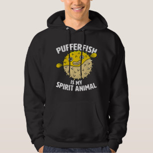 Pufferfish Is My Spirit Animal - Puffer Fish Party Hoodie