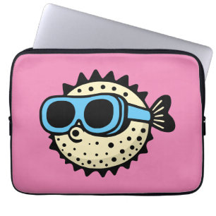 Pufferfish Laptop Sleeve