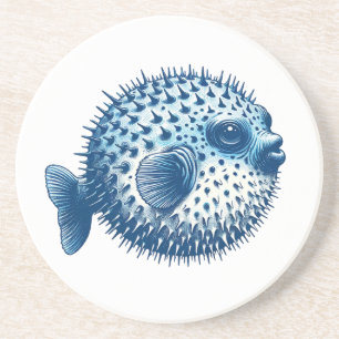Pufferfish Nautical Coaster