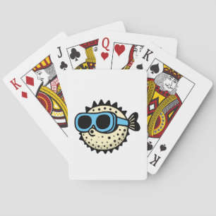 Pufferfish Playing Cards