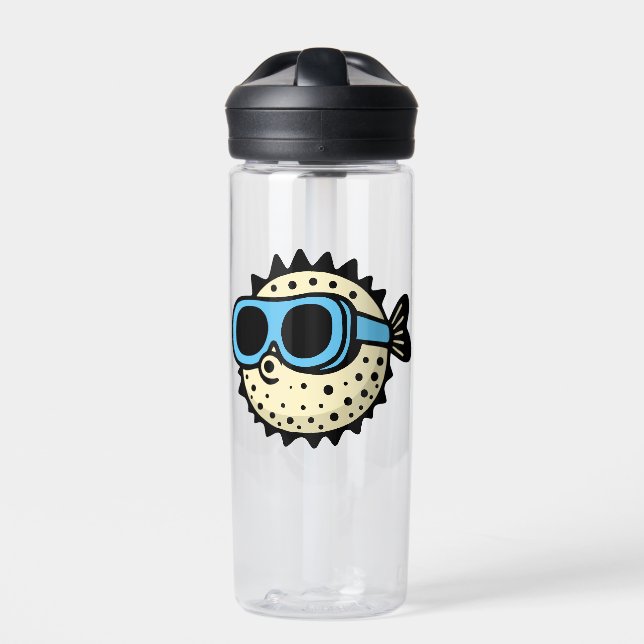 Pufferfish Water Bottle (Front)