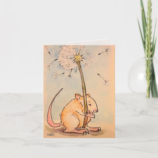 Puffff (a wish for you) note card (Front)