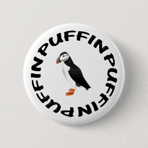 puffin 2 inch round button