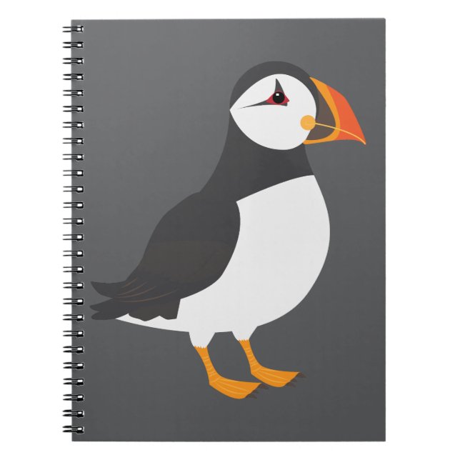 Puffin Bird Notebook (Front)