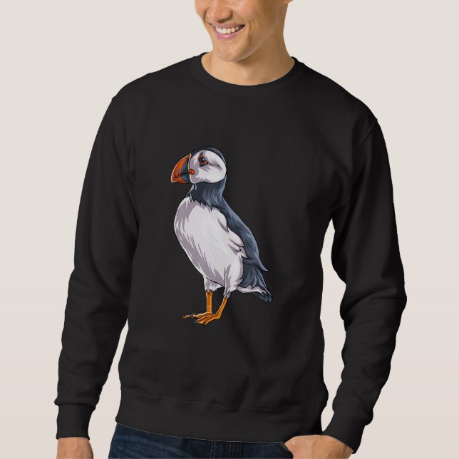 Puffin Bird Seabird  Iceland Sweatshirt (Front)