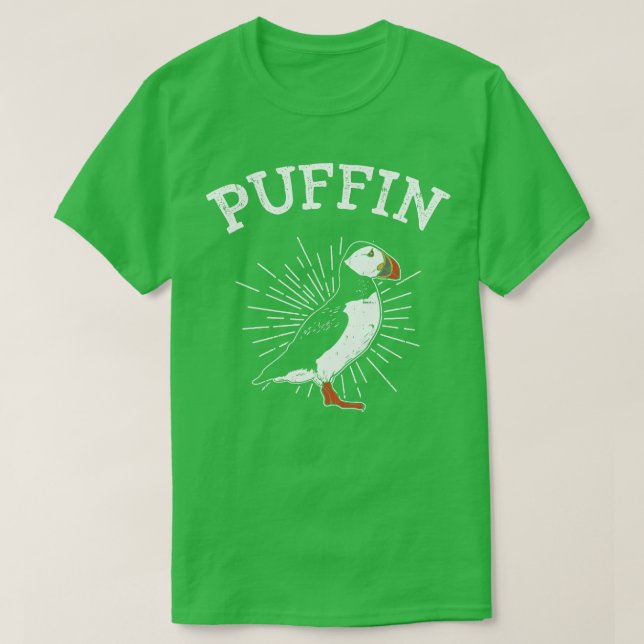 Puffin Bird T-Shirt (Design Front)