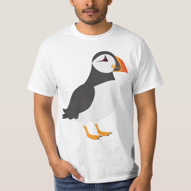 Puffin Bird T-Shirt (Front)