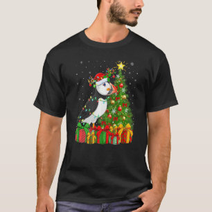 Puffin Bird  Xmas Holiday Santa Puffin Christmas T T-Shirt