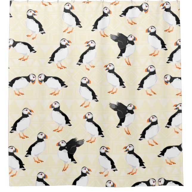 Puffin Birds Pattern (Front)