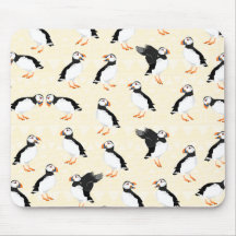 Puffin Birds Pattern