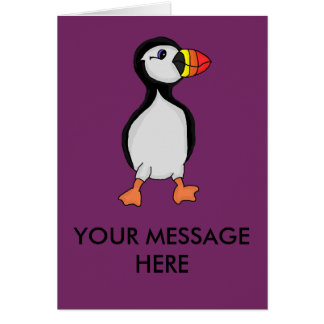Puffin design cards and paper products