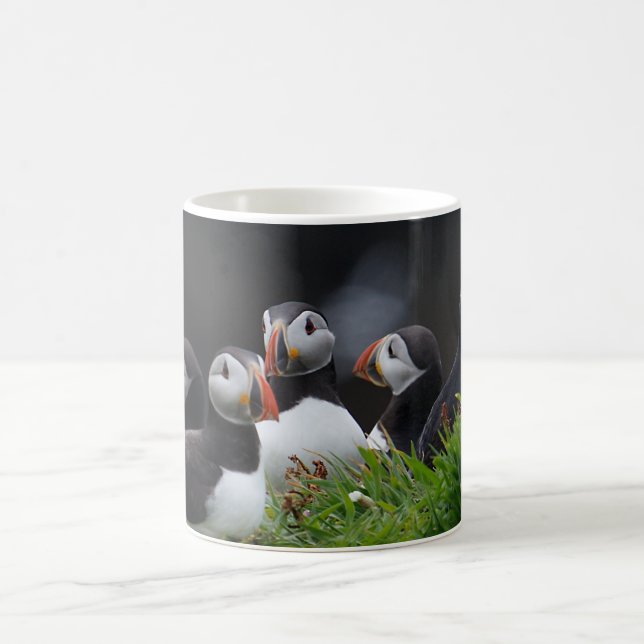 Puffin Gang Coffee Mug (Center)
