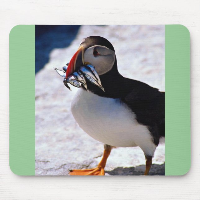 Puffin Mouse Pad (Front)