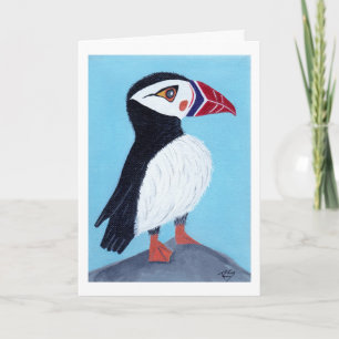 Puffin Note Card